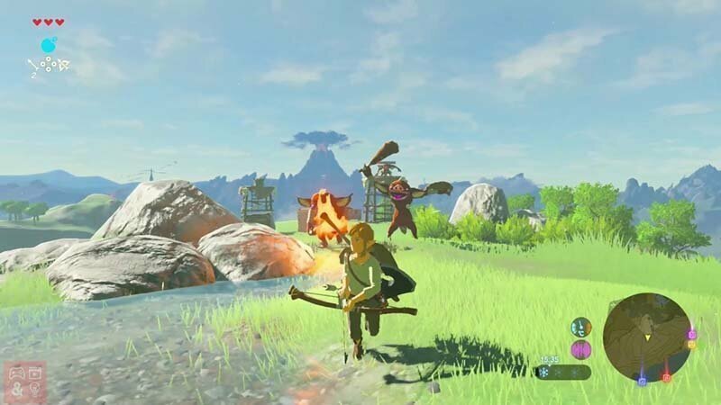 2. Legend of Zelda: Breath of the Wild (2017) — игра-приключение в огромном открытом мире, который можно изучать бесконечно