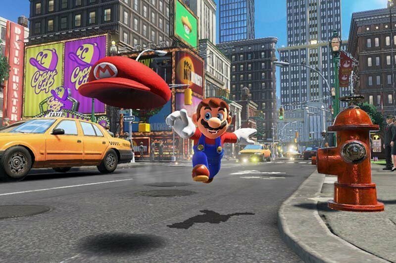 14. Super Mario Odyssey (2017) — последняя часть приключений Марио в 3D