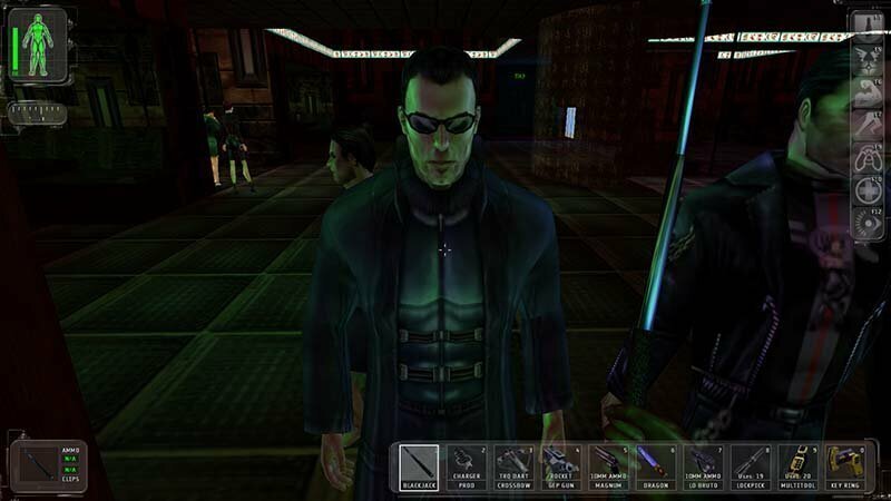29. Deus Ex (2000) — шутер от первого лица с элементами RPG в стиле киберпанк