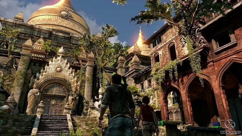 16. Uncharted 2: Among Thieves (2009) — вторая часть приключений Натана Дрейка показала образцовый экшн и графику нового уровня