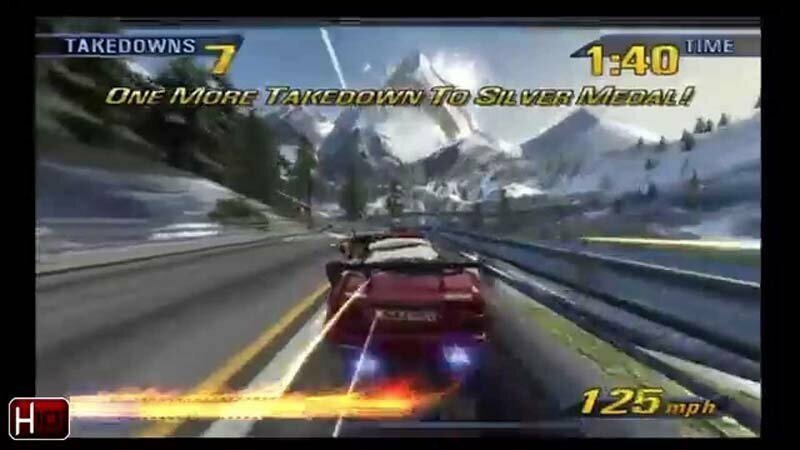 42. Burnout 3: Takedown (2004) — аркадные гонки с красочными столкновениями и катастрофами
