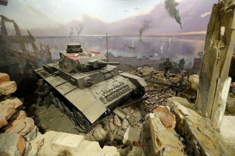 В Питере открылась самая большая в мире военная 3D-диорама