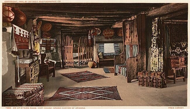 Дом хопи, Гранд-Каньон, Аризона, 1903