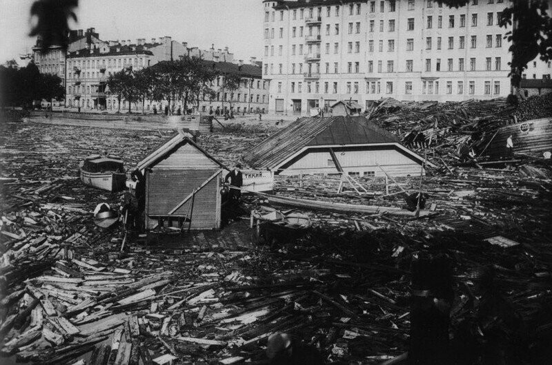 95 лет назад в Ленинграде произошло одно из крупнейших наводнений