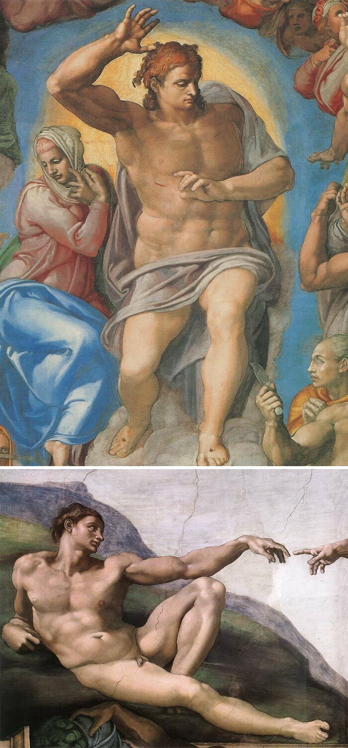 Если все голые, красивые и постоянно кучкуются — это Микеланджело