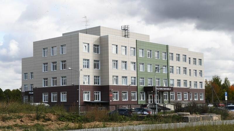 Новую поликлинику открыли в Гатчине Ленинградской области