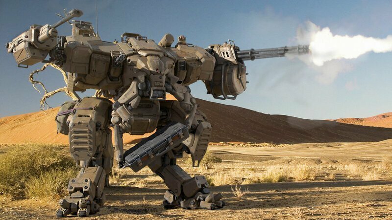 Продается гигантский боевой робот