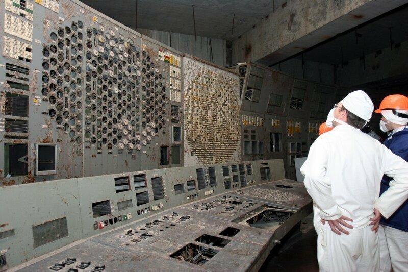 Опубликовано видео из диспетчерской четвертого энергоблока Чернобыльской АЭС