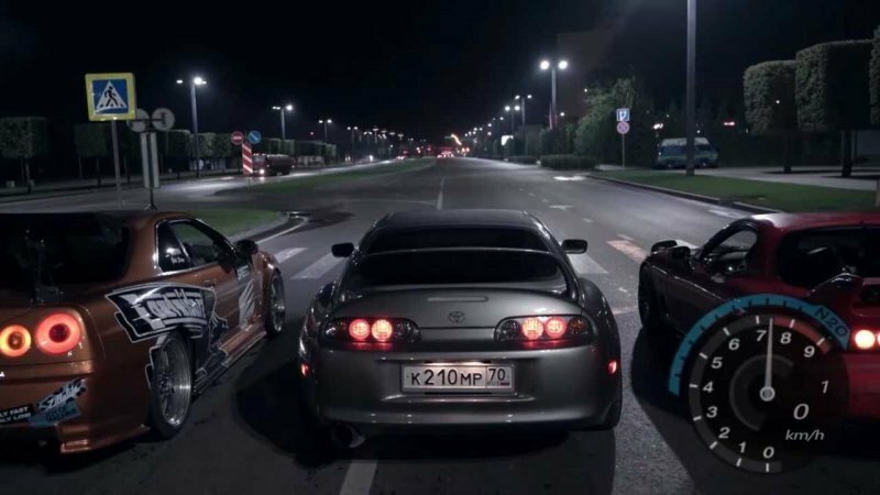 Гонки Need For Speed в реальной жизни на улицах Ростова-на-Дону