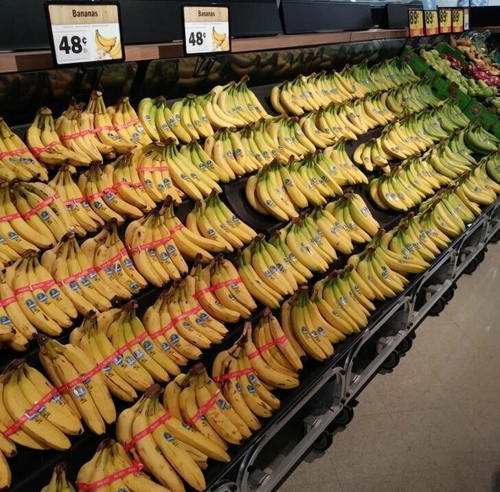 Бананы разной степени спелости на любой вкус