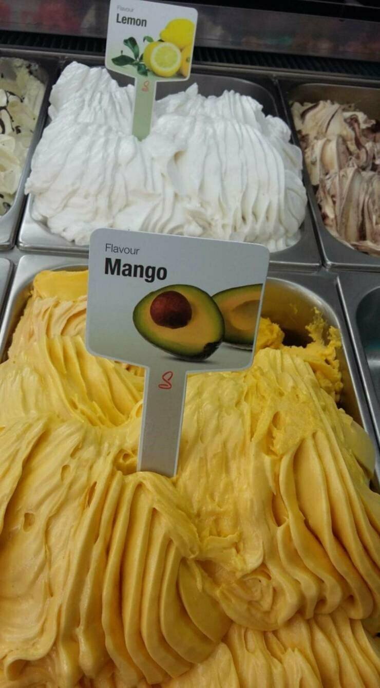 Какой же манго? Это вылитый апельсин!