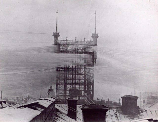 15. Телефонная башня в Стокгольме, 1890 год