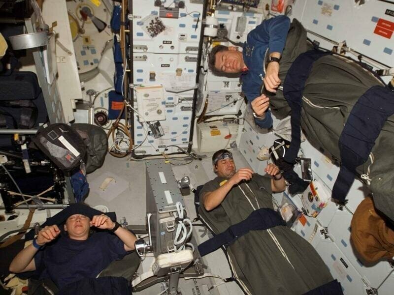 «Кровати» космонавтов