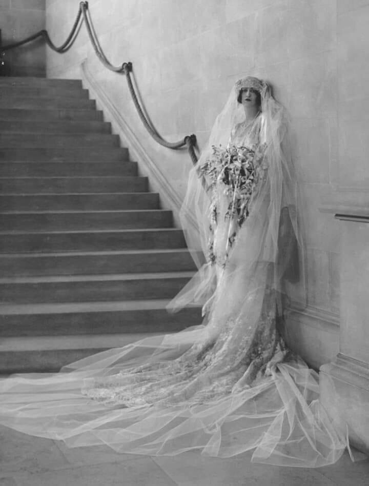 Корнелия Вандербильт в день своей свадьбы. 1924