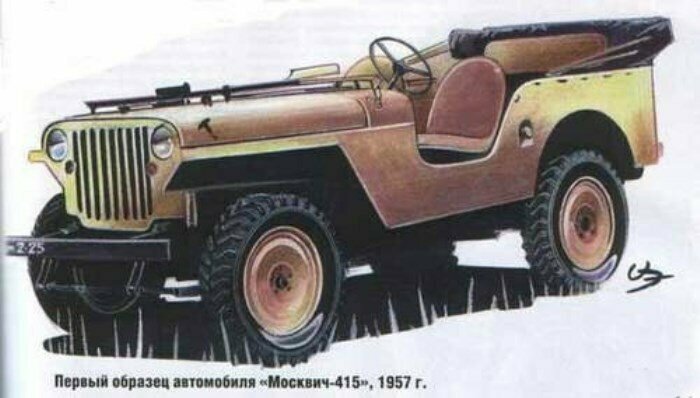 Москвич 415 от 1957 года