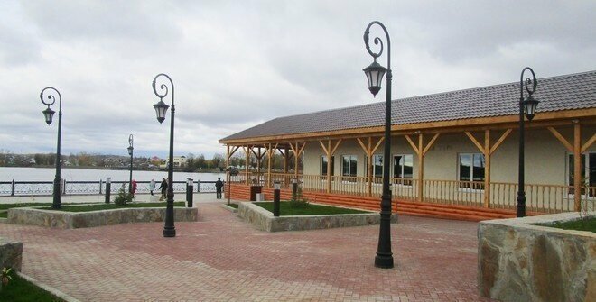 В Верхней Туре Свердловской области открыли построенную по нацпроекту набережную
