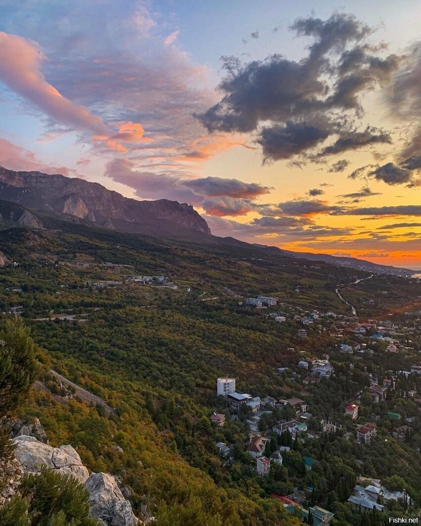 Рассвет на горе Кошка, Крым
