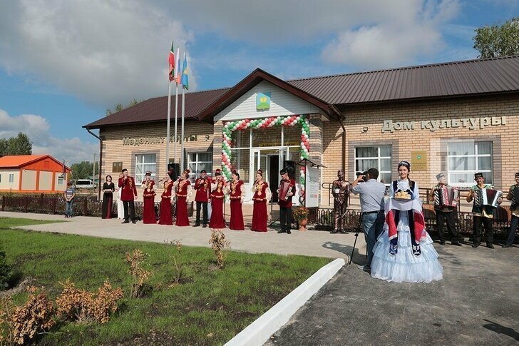 В Высокогорском районе Татарстана состоялось открытие Дома культуры