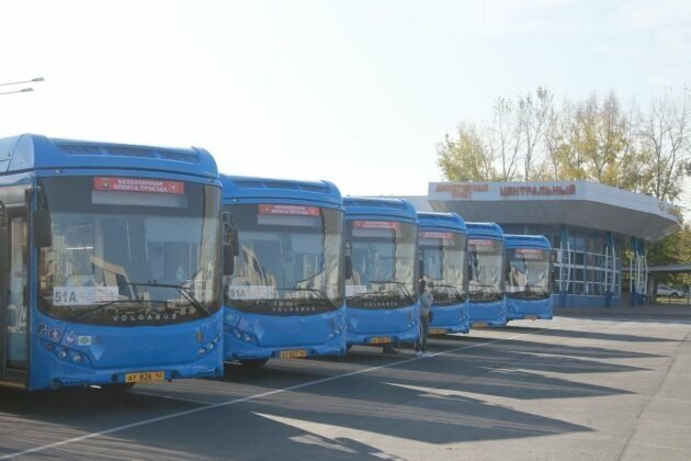 Новые городские автобусы на газомоторном топливе поступили в Кемерово