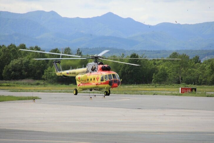 Сахалинская область получила санитарный вертолет