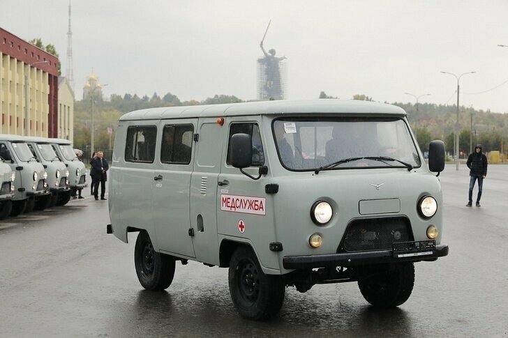 33 санитарных автомобиля поступили в лечебные учреждения Волгоградской области