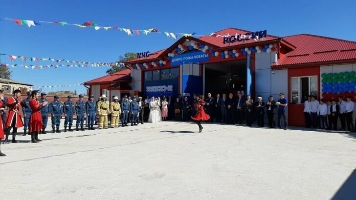 В Левашинском районе Дагестана открыли новую пожарную часть