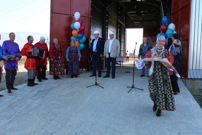 Новый зерновой комплекс открыли в Республике Алтай