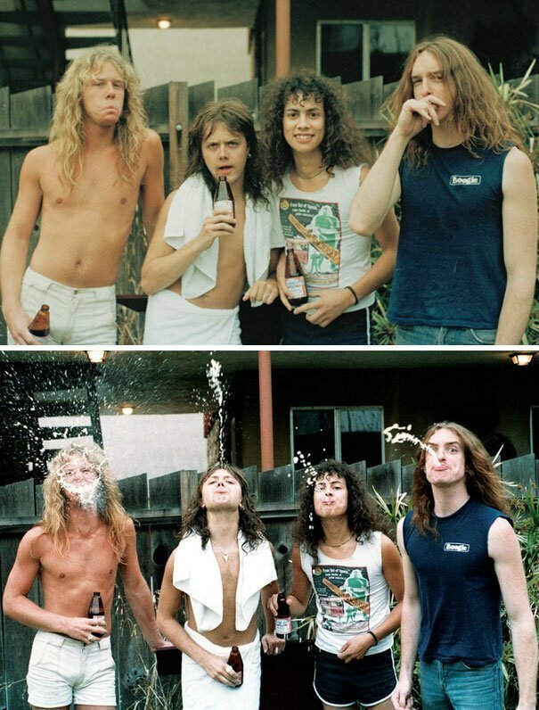 Группа Metallica в 1985 году.