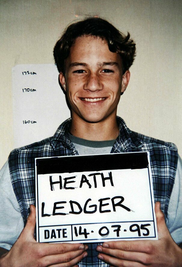 16-летний Хит Леджер, 1995 год.