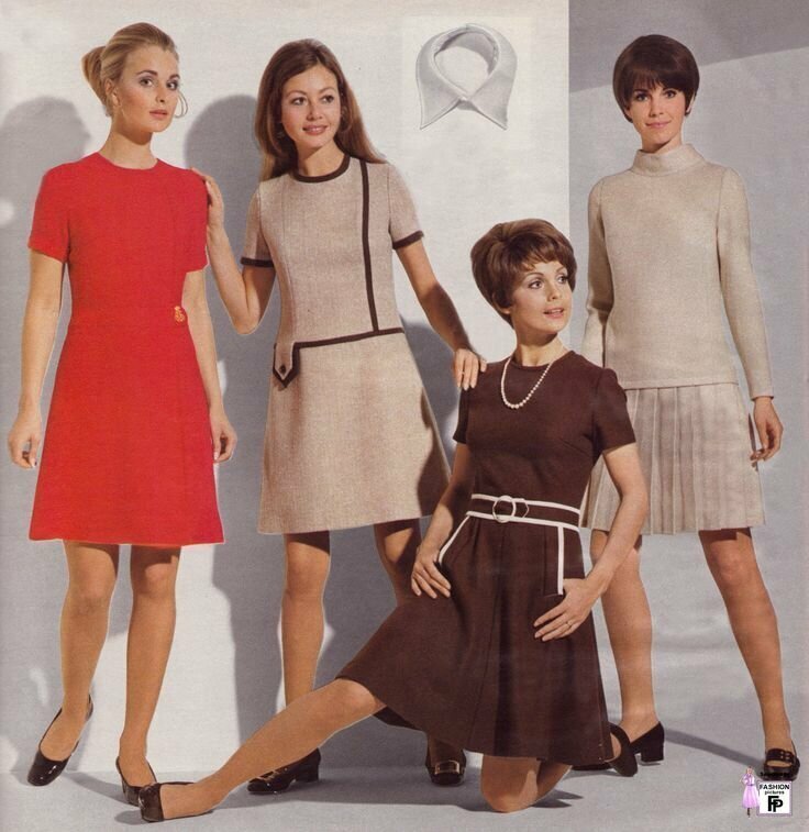Симпатичная мода 50 лет назад