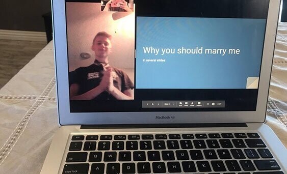 Презентацию в PowerPoint на тему "Почему тебе стоит выйти за меня"