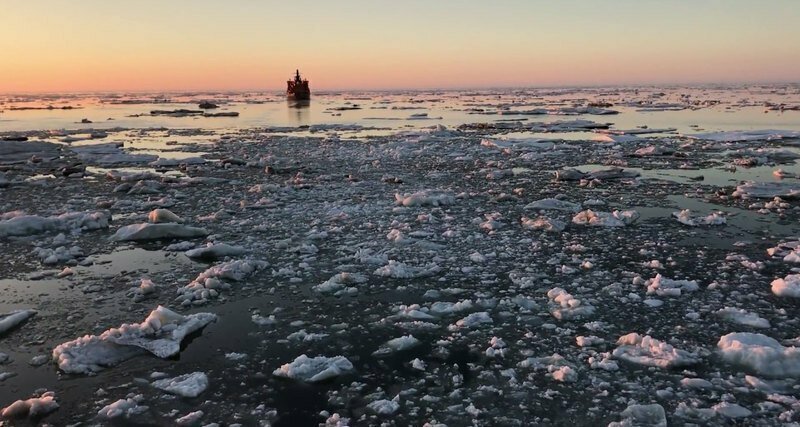 В Восточно-Сибирском море всплыло гигантское облако метана