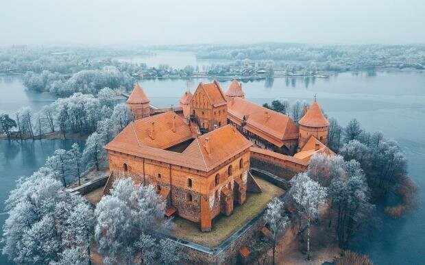 4. Замок Тракай. Литва. 