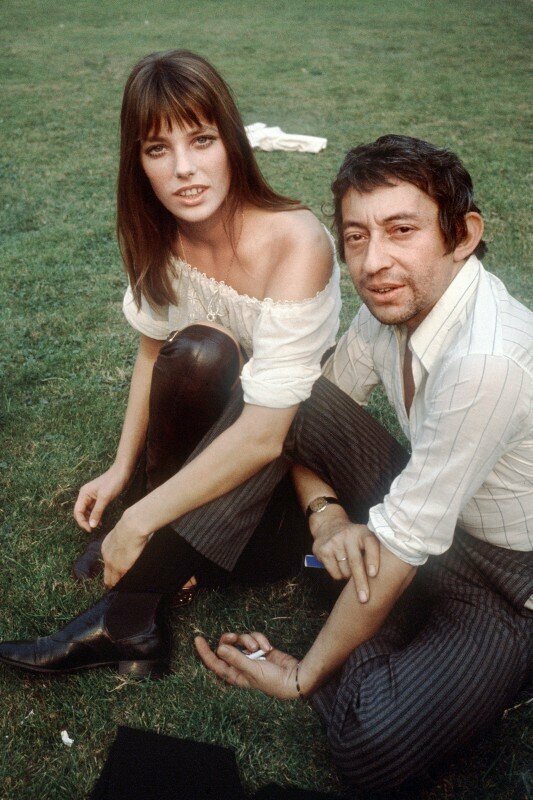 Октябрь 1969 года. Джейн Биркин и Серж Генсбур. 