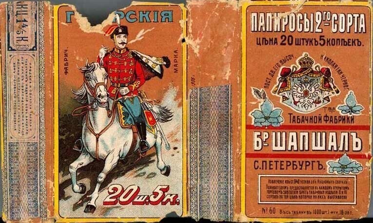 Как курили в России в конце XIX века