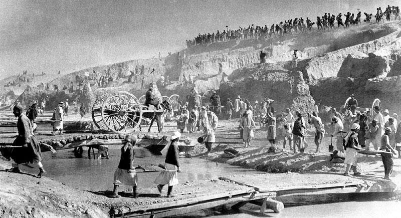 Стройка канала, 1939 год