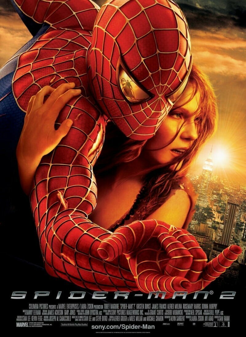 12. Человек-паук 2 (2004)
