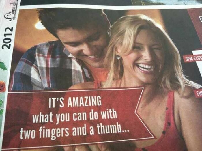 Поразительно, что можно сделать тремя пальцами!
