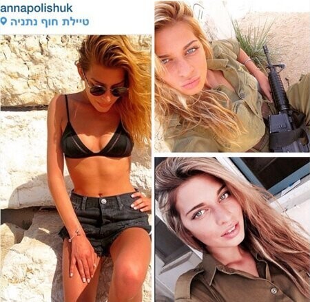 Кошерно: в Instagram* набирает популярность аккаунт с фотографиями израильских женщин-военных