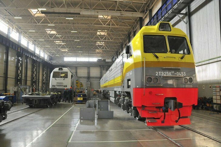 Брянский машиностроительный завод оправил четвертый грузовой тепловоз на Тугнуйский разрез
