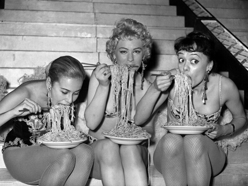 Вкусные спагетти. Сохо, 1958