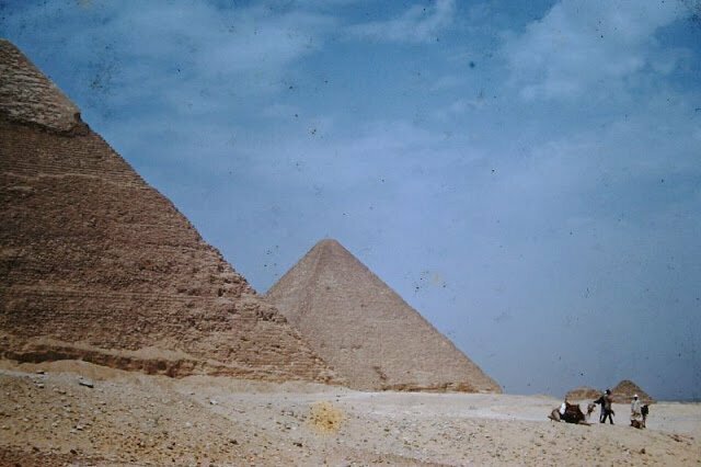 Пирамиды Гизы, пригород Каира, Египет