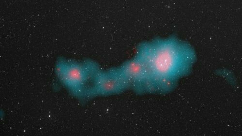 Самое большое скопление галактик: суперкластер Shapley