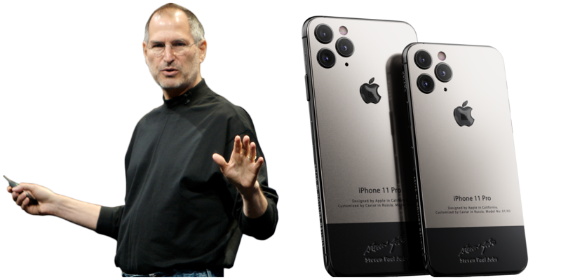 Российская компания выпустила iPhone с "частичкой создателя"