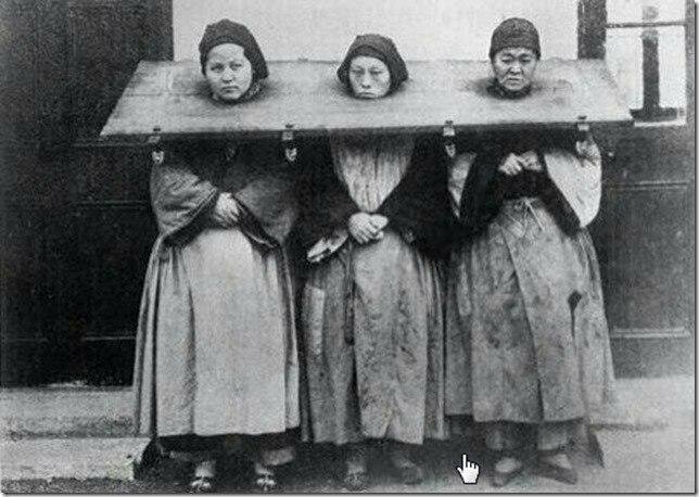 Три женщины, обвиненные в ведьмовсте, Китай, 1922 год. 