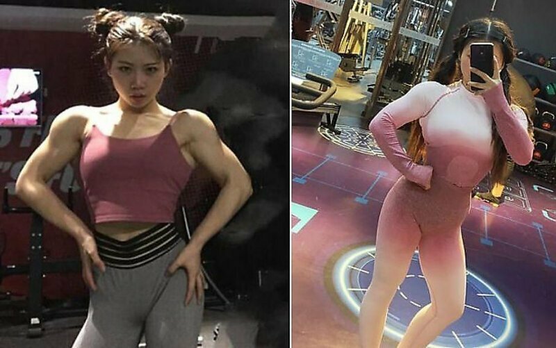 Китайская культуристка с личиком Барби и фигурой Кинг-Конга покорила социальные сети