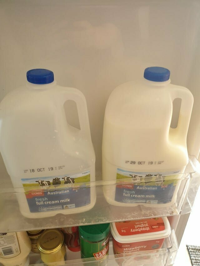 "Использует новое молоко прежде чем закончит старое"