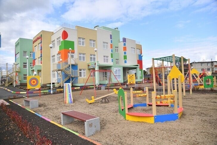В Саратовской области сдали первый построенный в рамках нацпроекта детский сад