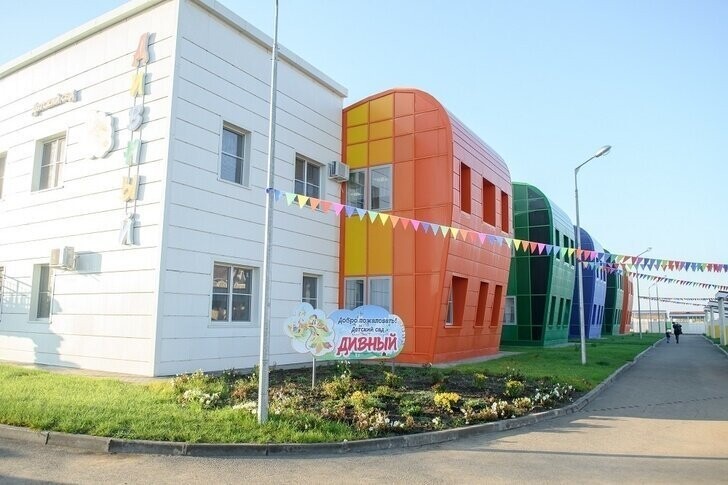 Новый детский сад принял воспитанников в посёлке Индустриальном Краснодара