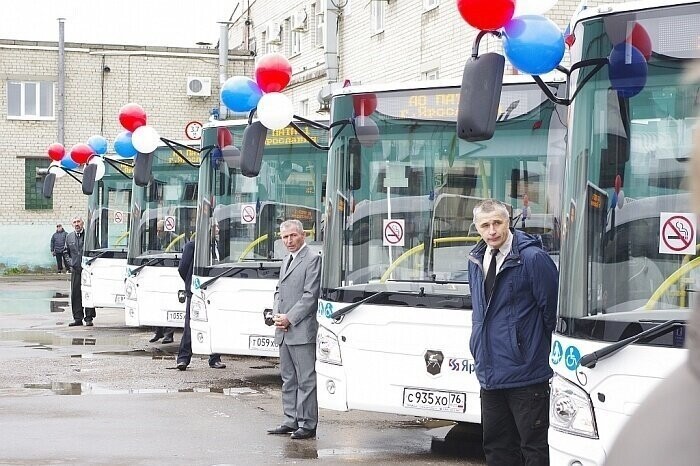 В Ярославской области автобусные предприятия получили новые автобусы